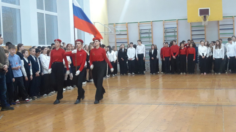 Торжественная церемония вступления в Движение Первых.